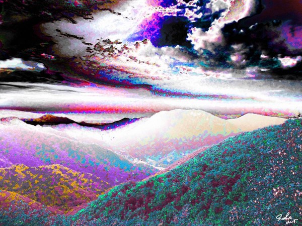 Landscape in abstract