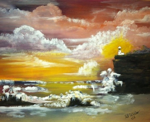 Ocean coastline