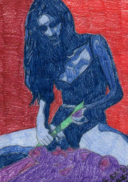 Knife Lady