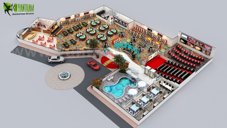 Fantastic 3D Floor Design Chicago USA