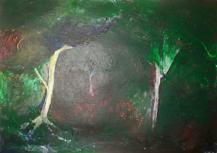 green forest by matilda lorentsson