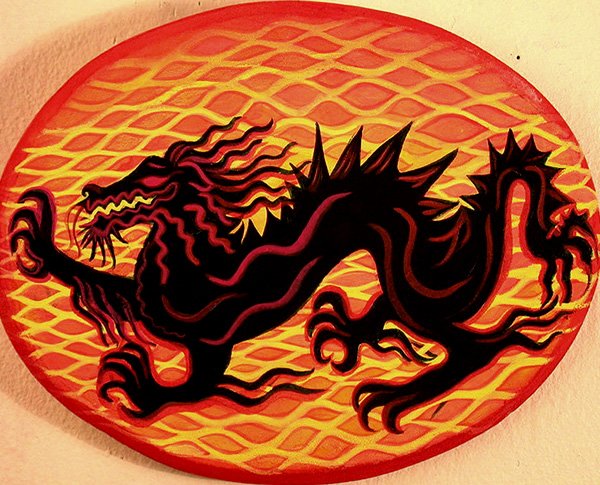 oval dragon