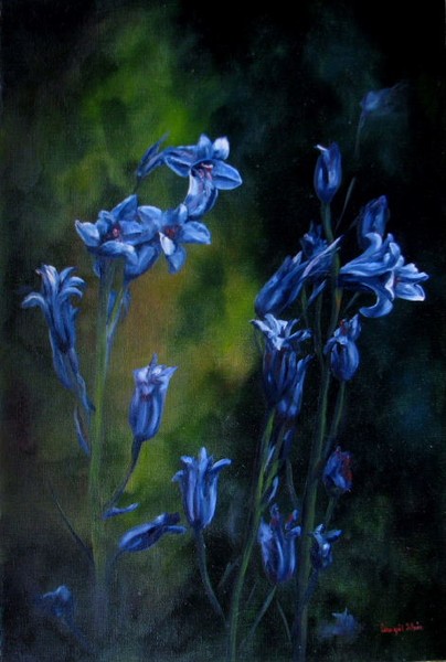 Blue flowers