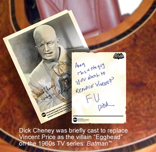 Dick Cheney: Egghead