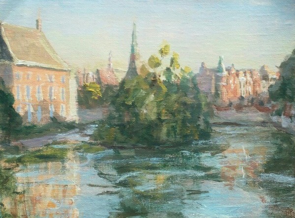 Hofvijver in the Hague