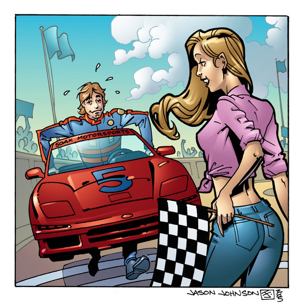 brokedown racecar