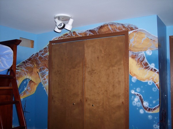 A boys room