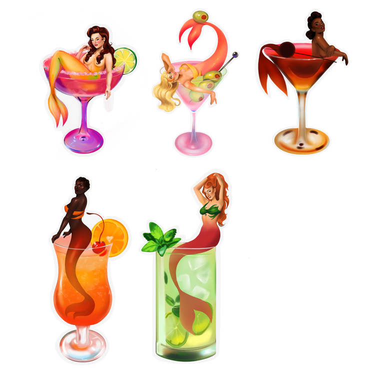 Mermaid Cocktail Singles
