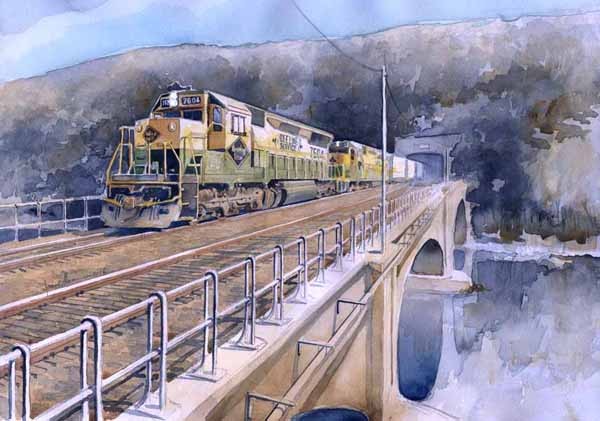 Reading Railroad EMD SD45 #7604