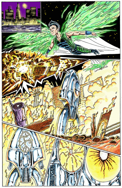 Lyfeforce, issue one page one