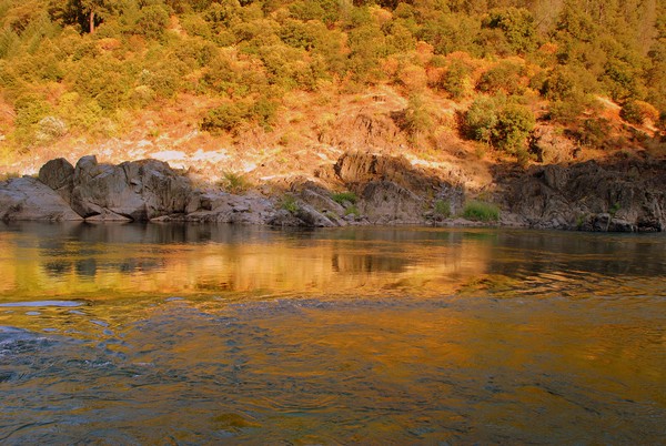 American River at Sunset, Auburn, CA