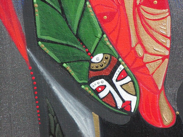 snake shaman detail