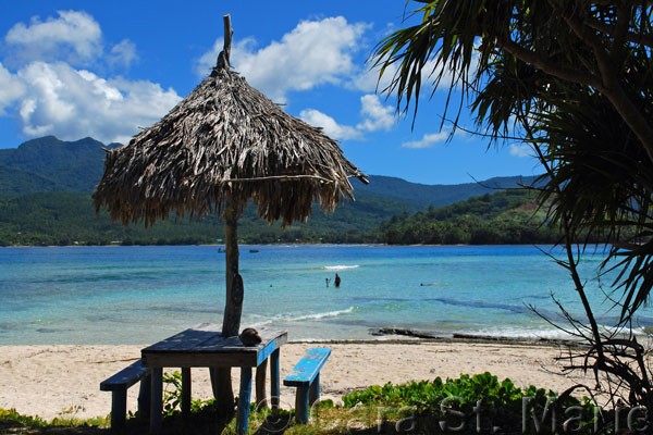 Thatched Table on Mystery Island