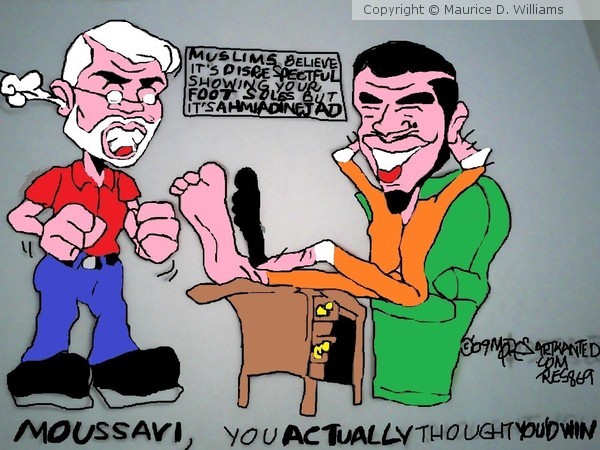 moussavi vs ahmiadinejad