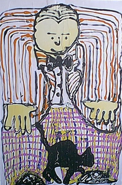 Boy With Cat, 1999