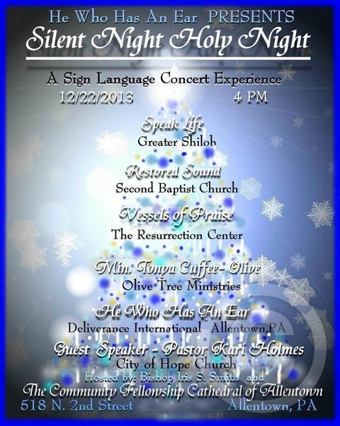 Silent Night Holy Night Fliers