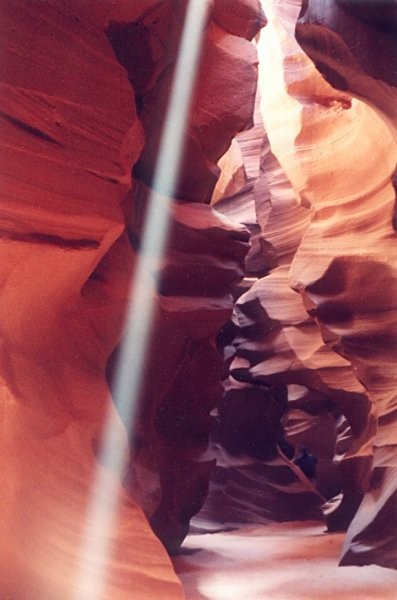 Sun Play in Antelope Canyon