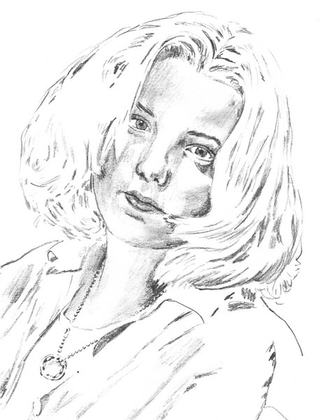 Self Portrait in Pencil