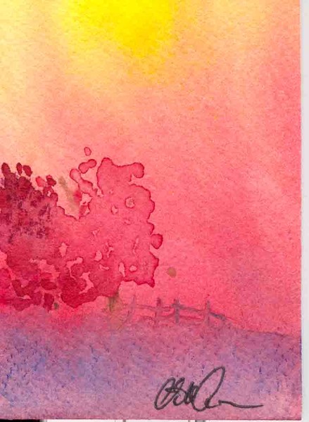 Fiery Dawn ACEO