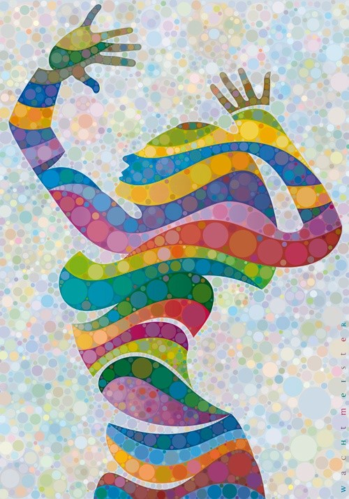 Waved Dancer Rain Shower