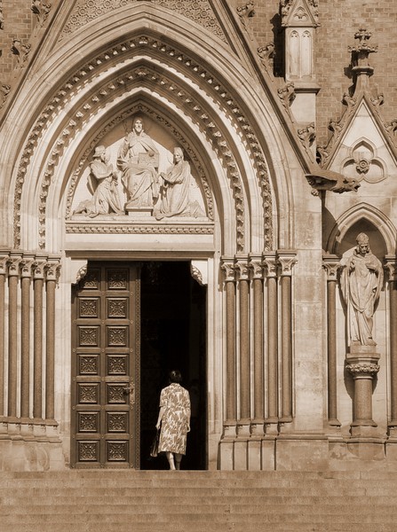 church door