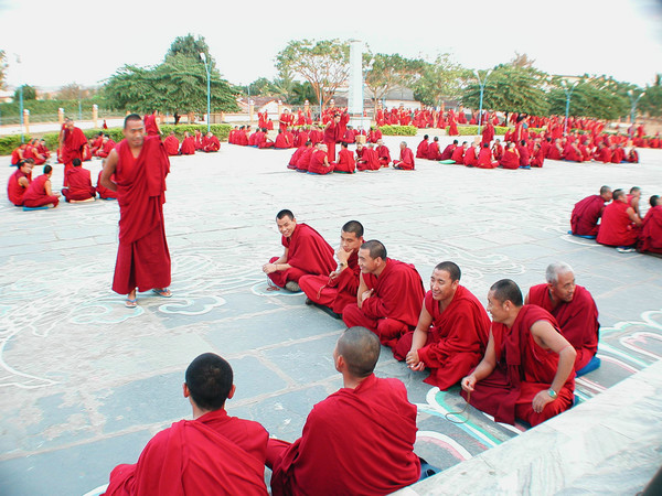 monks in exile, south india