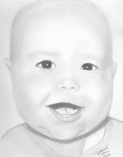 Portrait of baby Ryan