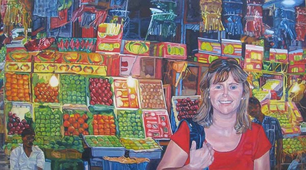Claire in Bombay