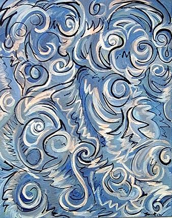 Blue orgasim 