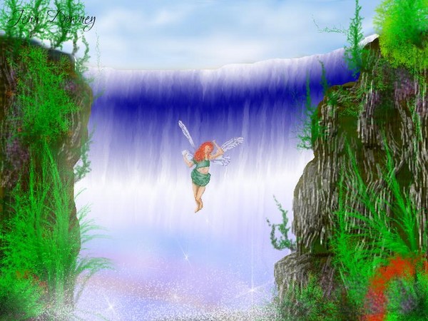 Waterfall Faerie