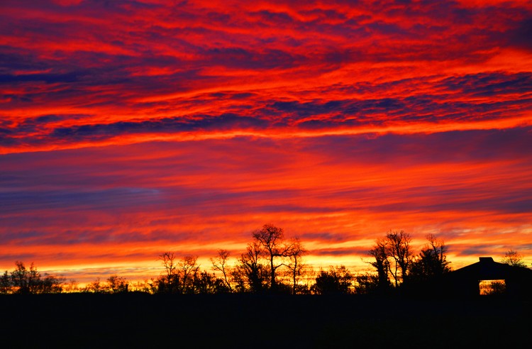 Sunrise in France 