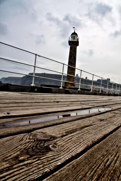 Whitby Pier and Lighthouse
