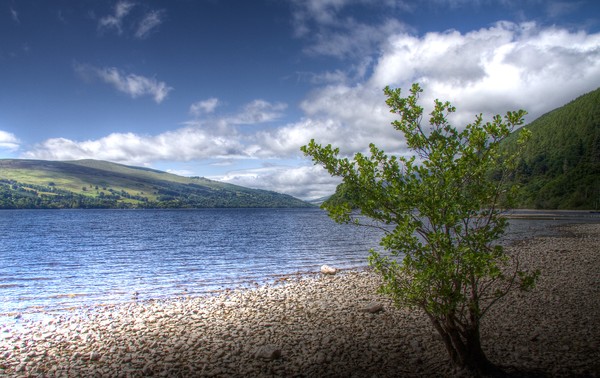 Three views of Loch Tay - 2