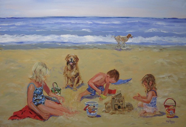 McClure Kids at the Beach