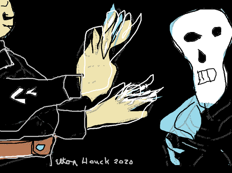 Officer IT SEEMS LIKE  AGES have passed since you stopped me(c) 2020elton houck-time is fleeting art