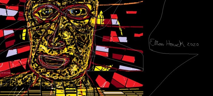 When SANITY LEAVES where does it go?...(c) 2020....elton houck,,digital