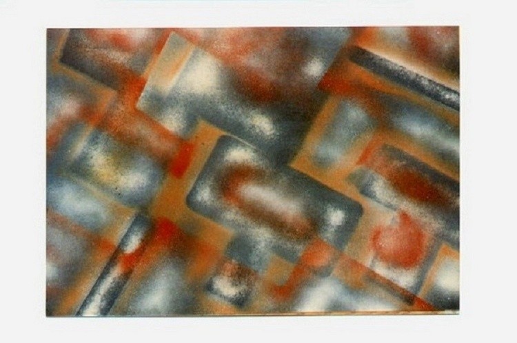 The Star in the East when Christ was Born..(c),, 1978...Elton Houck/enamel on 22x28
