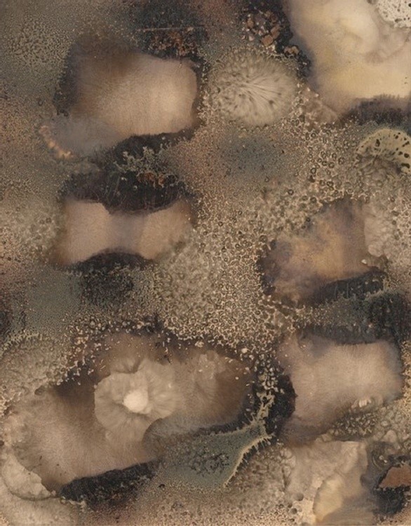 TAR ART;  subterranean world...(c)..2006..elton houck...outside of even OUTSIDER ART!!!!!!!!!!!!!!!!
