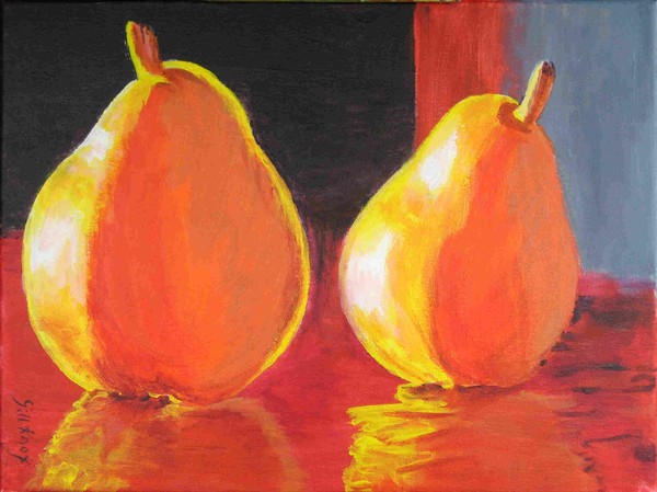 Flaming Pears