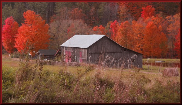 Barn by the Hill