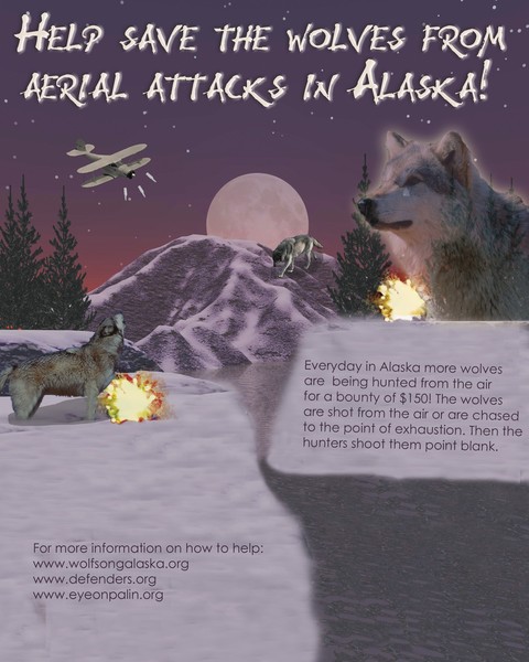 Help Save the Wolves poster