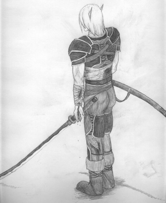 Wounded elf
