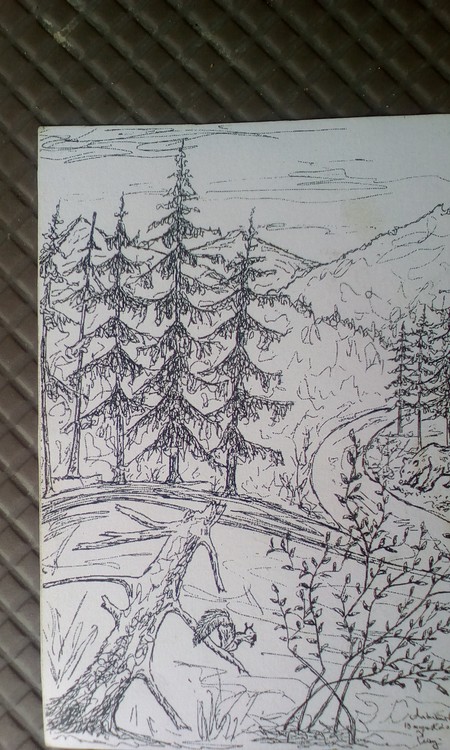 Inkj sketch