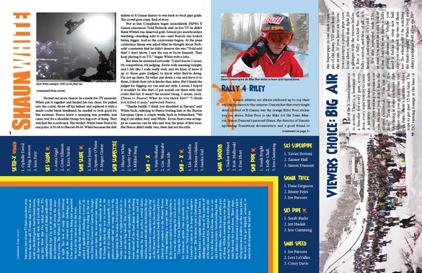 X-Games mail out newsletter (p1-p2)