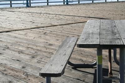 Bench- California.