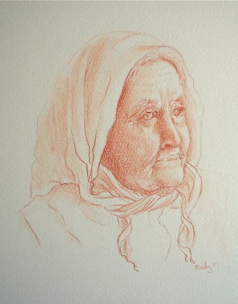 Old Greek lady