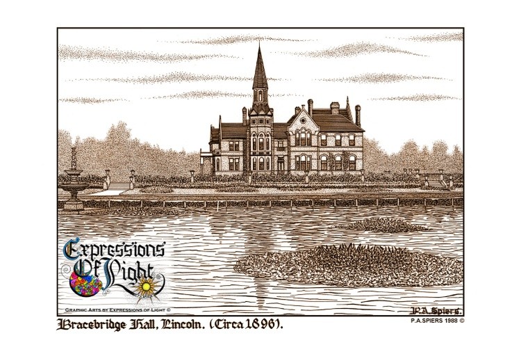 ExpoLight-Graphic-Arts-Lincoln-City-Bracebridge-Hall-1988-0001 (Pen-&-Ink-Sepia-SP)