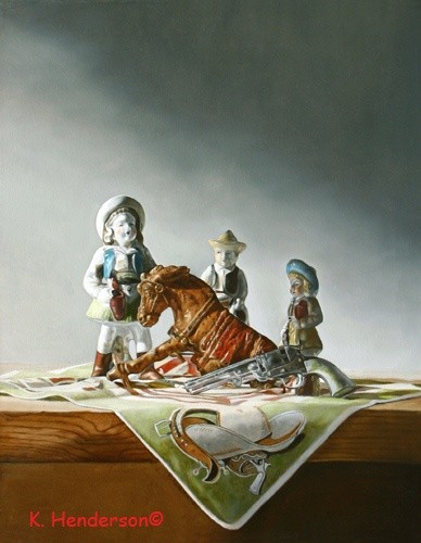 I've Just Gotta be  a Cowgirl by K Henderson