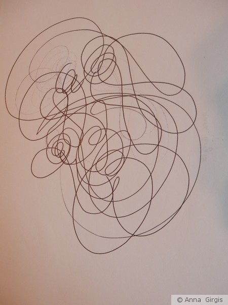 unfinished 1st layer drawing