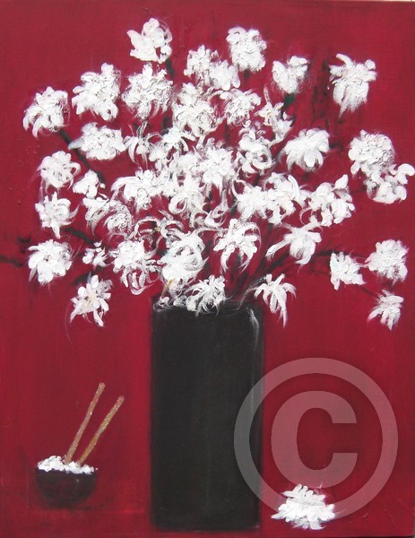 Chrysanthemums and the Rice Bowl